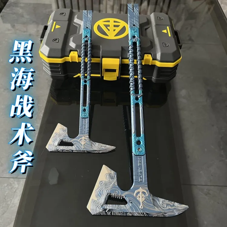 黑海三角洲行动周边精工合金黑海战斧模型玩具男孩礼物