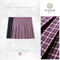 少女百褶裙！定制复古秋冬裙裤！GZ6771