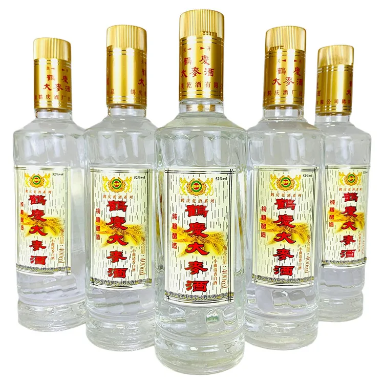 古翔云南白酒鹤庆大麦酒 52度鹤庆乾酒 清香型 400ml52度400