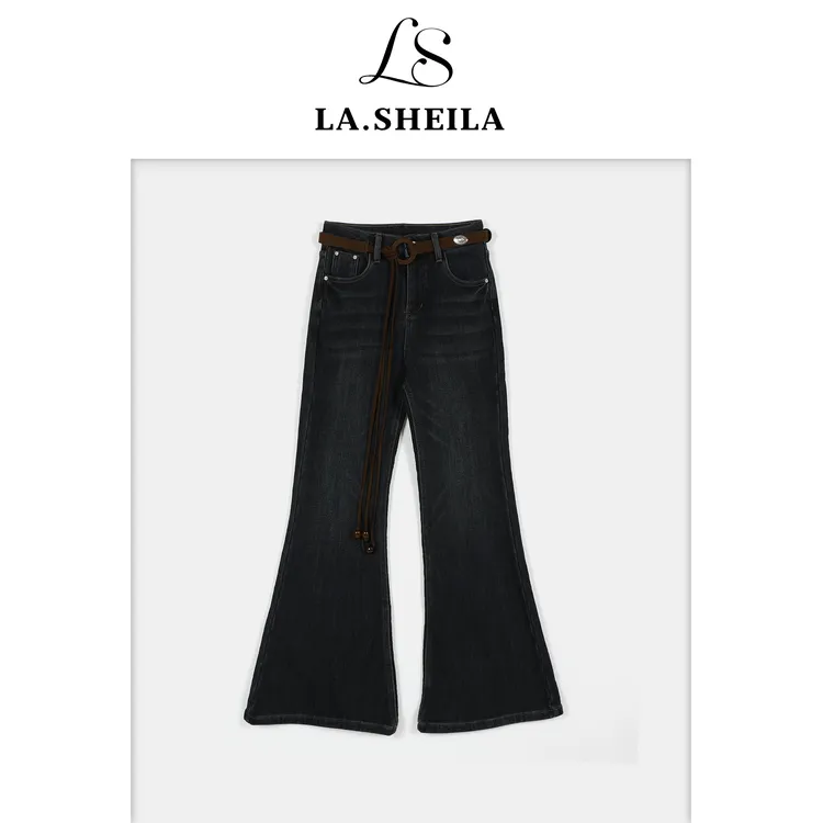 LA.Sheila送腰带 超模牛仔裤253-KZ/1016-0202