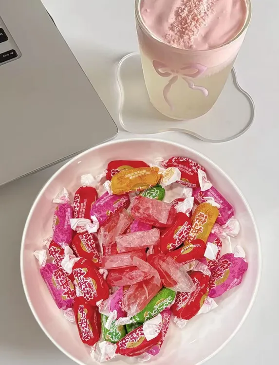 山东特产牡丹饴水果拉丝软糖老式怀旧喜糖零食