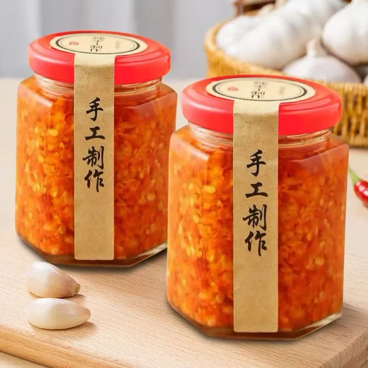 纯手工制作蒜蓉辣椒酱潮汕肠粉下饭酱商用猪脚饭辣椒酱拌饭特辣