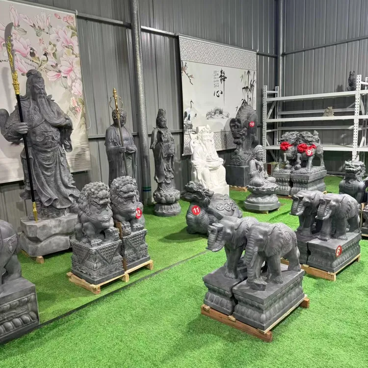 各种石雕摆件家居庭院石头雕刻摆件定制
