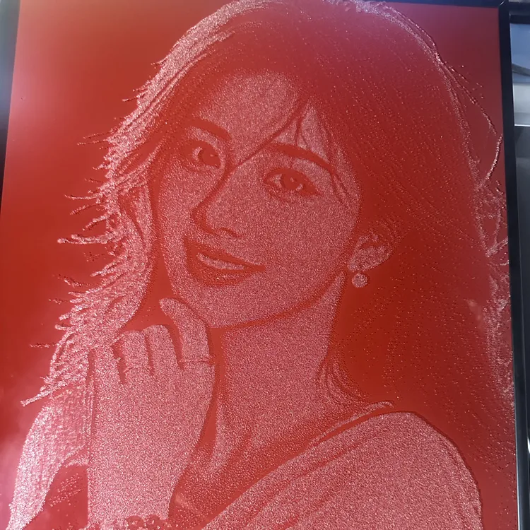 手工彩色玻璃锤子定制画带金属画框网红创意礼物