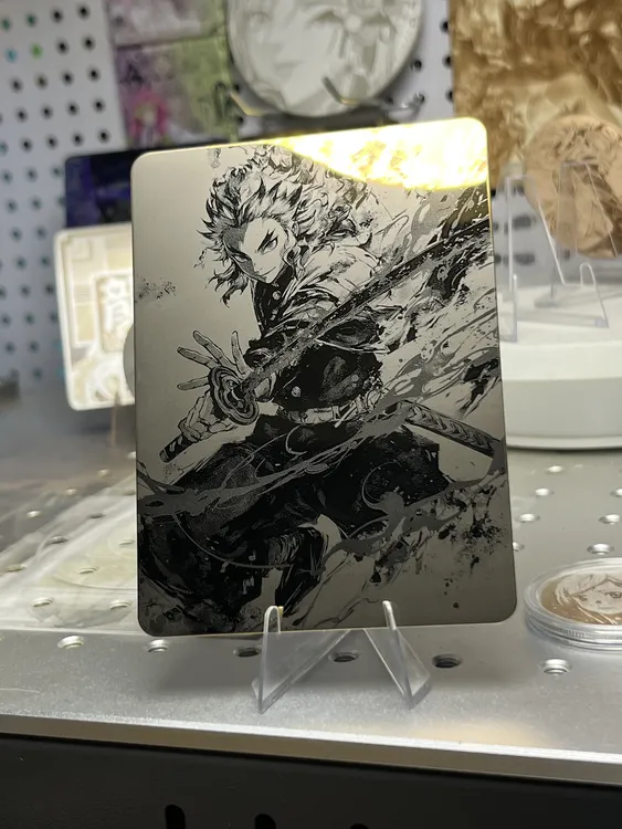 ★来图定制★11.5*8.5厘米排球少年等各ip金属镜面二次元动漫周边