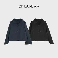 “穿型都市”时尚高奢薄绒压胶拉链冲锋衣外套 OFLAMLAM MW063G