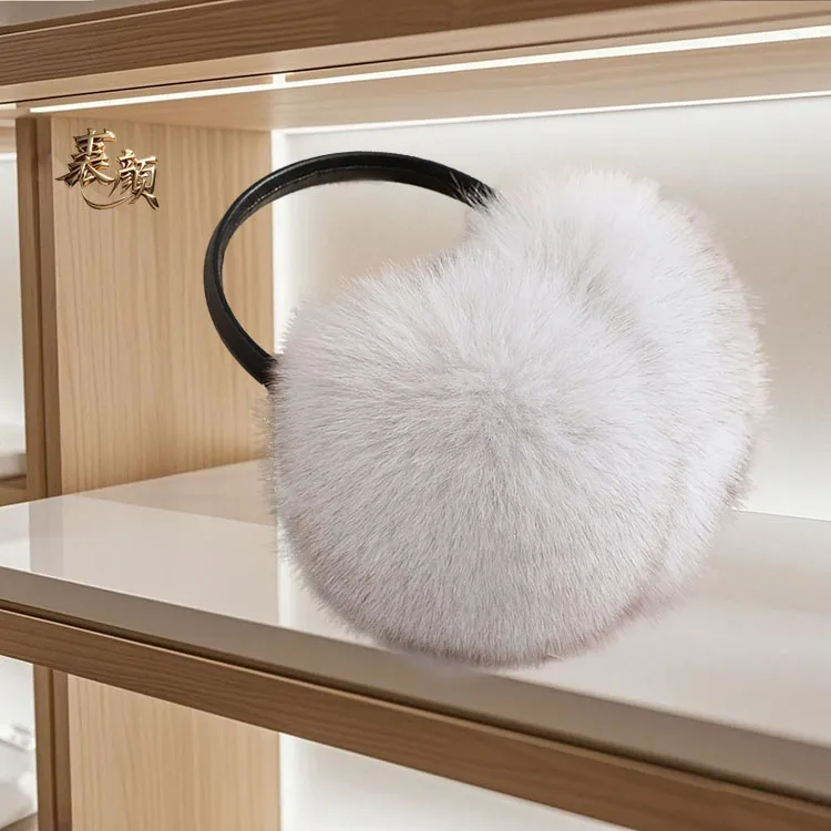 裘颜耳套女冬防寒保暖耳套耳捂整皮耳包护耳情侣防冻耳暖耳捂子