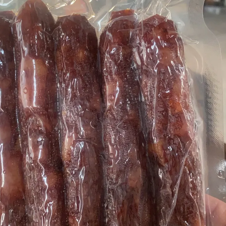 安徽特产广式手工风干五香腊肠麻辣香肠腌制农家风味