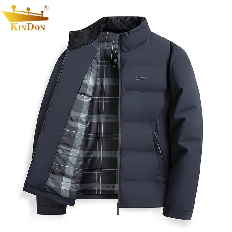  金盾立领棉衣保暖加厚棉袄棉服爸爸装上衣棉袄冬季男士外套夹克