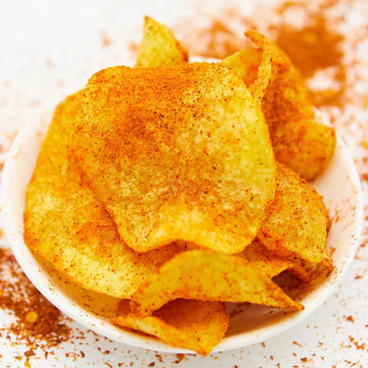 贵州特产原切土豆片麻辣鲜香脆口味新鲜薯片解馋小零食开袋即食