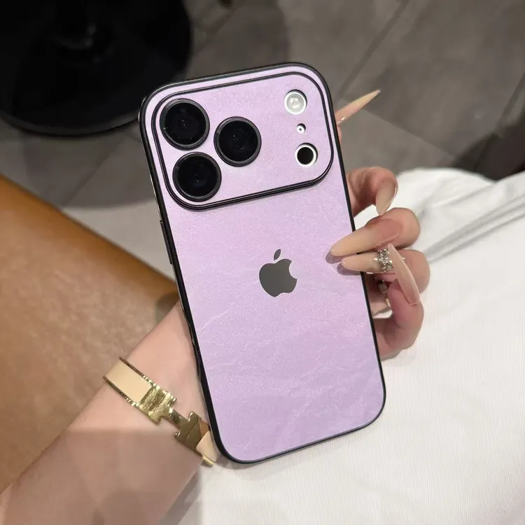 全包边雪山绒适用iPhone171615promax手机壳手机壳苹果14防摔