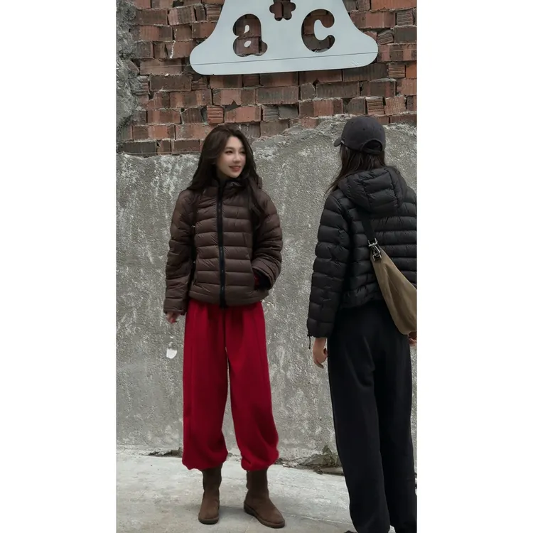 BOXUE“里堡白鸭”2025秋冬连帽排骨95白鸭绒羽绒服#251112YR6557