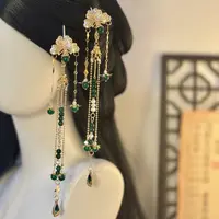 墨绿色【佩兰秋】古风汉服配饰