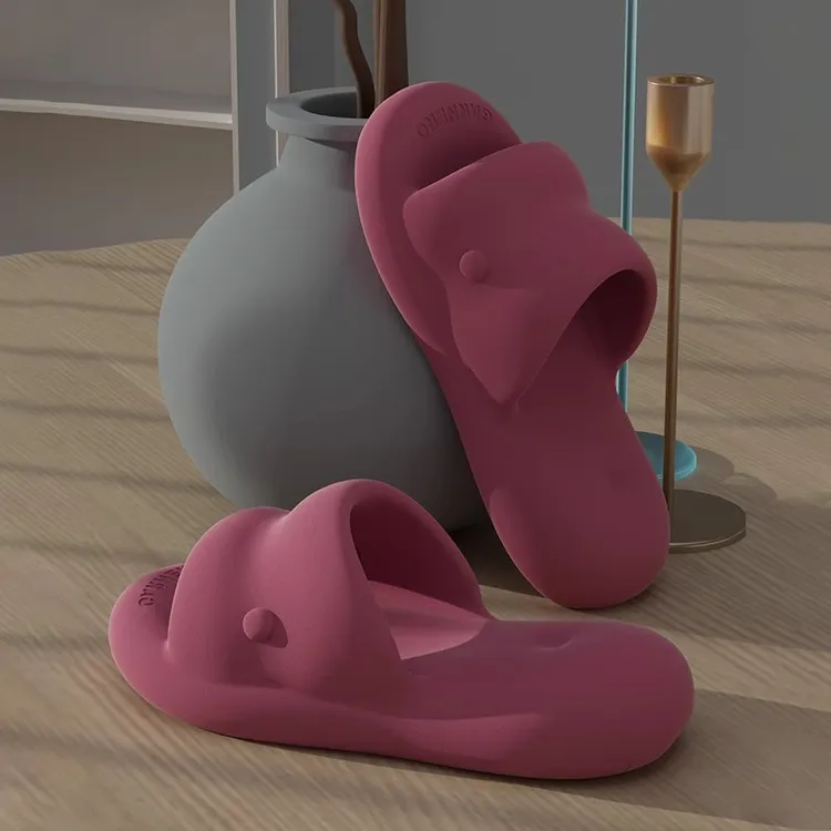 eva踩屎感静音凉拖鞋女夏季新款情侣家居室内洗澡防滑家用软底