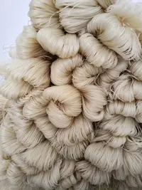 家里晒干制作的干米粉