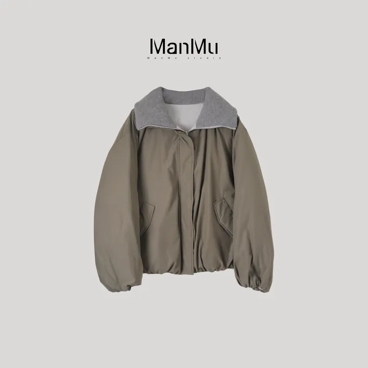满目ManMu 【张琪专属】95鹅绒秋冬时尚百搭鹅绒服350320