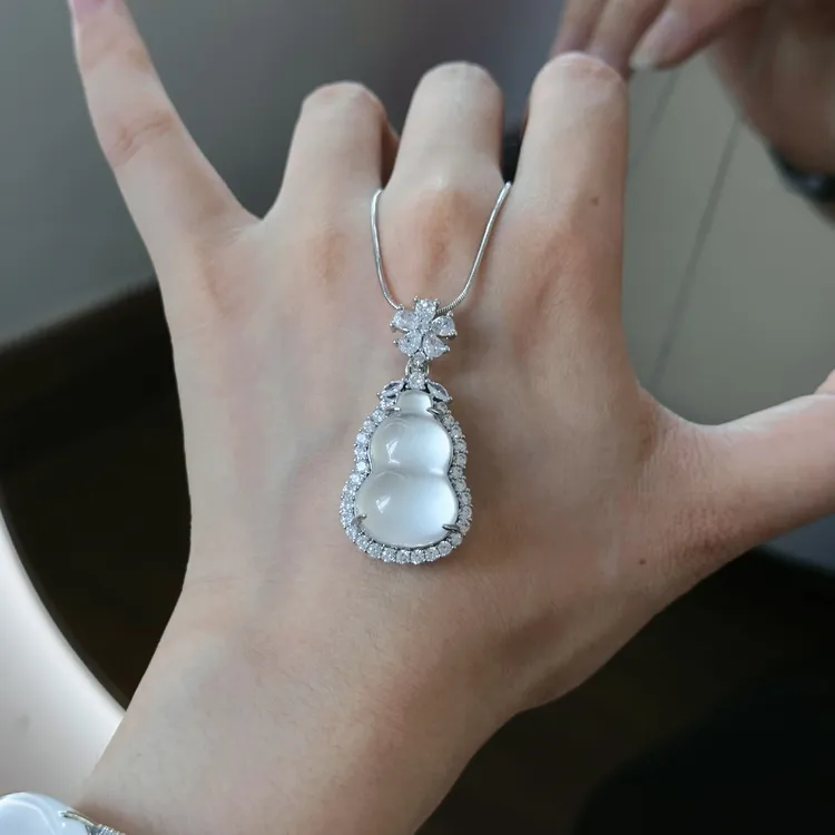 合金项链 百搭甜美款富家千金系列葫芦项链