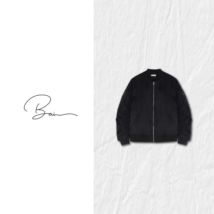 TXB “重磅飞行”重工两面克罗十字手工贴布绣飞行棉服外套XB-7742