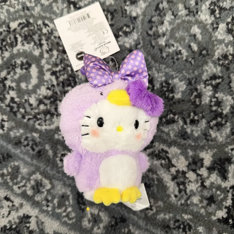 【洛杉矶限定】Hello Kitty 小企鹅Kitty钥匙扣玩偶