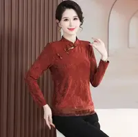 3113-常规打底衫厚款中老年女装适中时尚