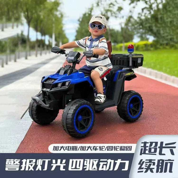 新款可坐人电动玩具车四轮汽车可坐大人双人大童高档四驱越野童车