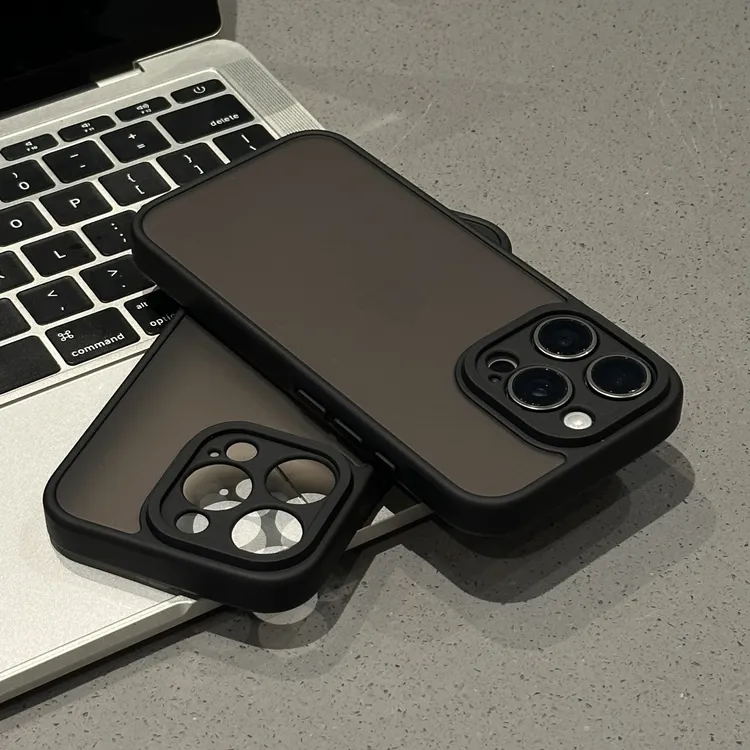 欧克里里新款精孔磨砂PC壳适用苹果16/17promax手机壳14/15/13/12