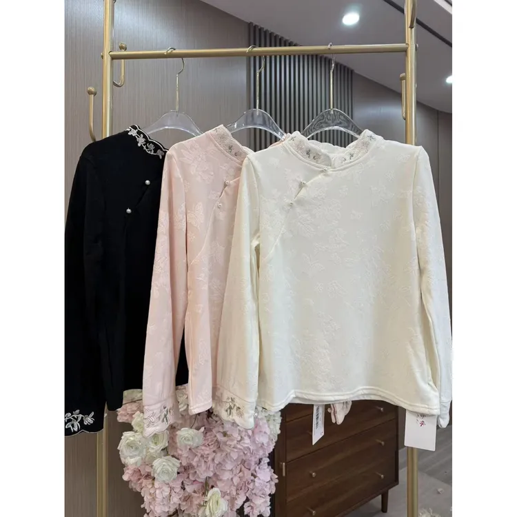 【象姐定制】【万物生】刺绣打底衫预CDX5DDS5725D气质时尚中式百搭