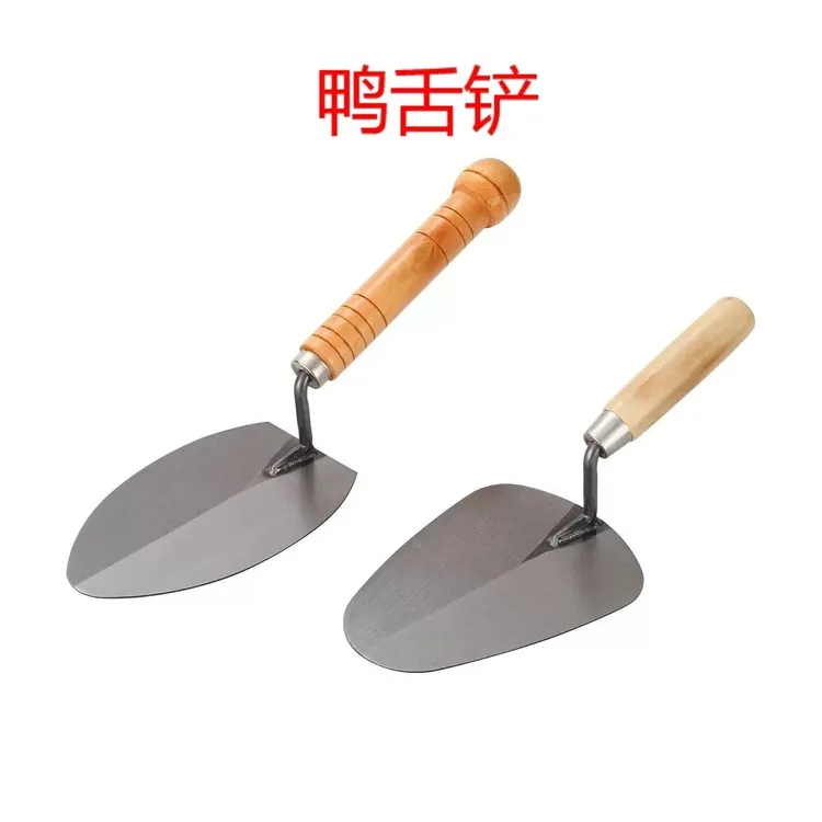 新款长木柄抹泥刀批灰刀灰铲收光刀泥工瓦工装修瓦工工具手动工具