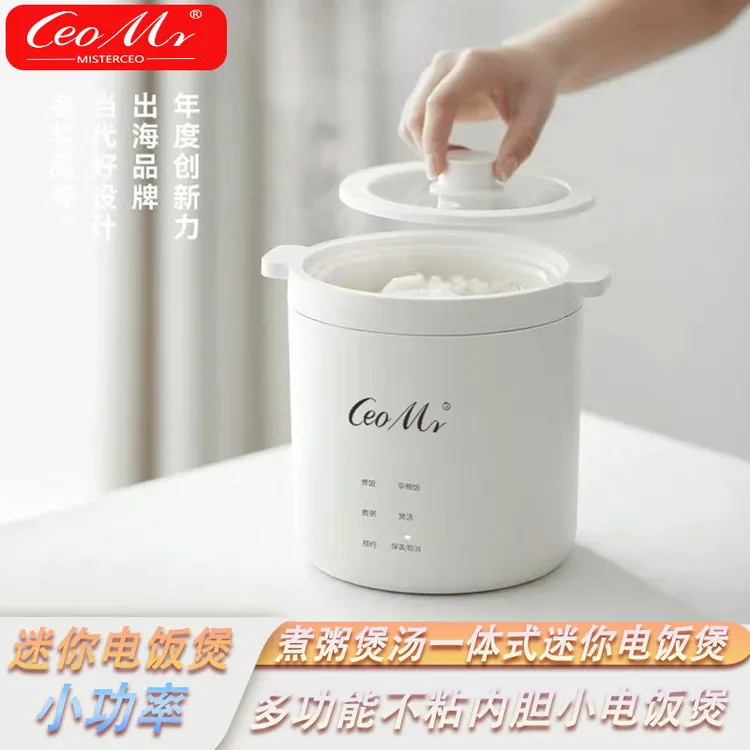 CeoMr新款迷你电饭煲多功能煮粥煲汤一体式电饭煲宿舍神器1-2人