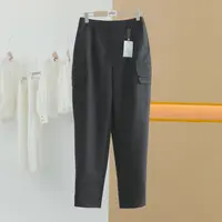 【半价q仓-唐长老自营】货号H0049女装新款时尚通勤休闲裤HBL