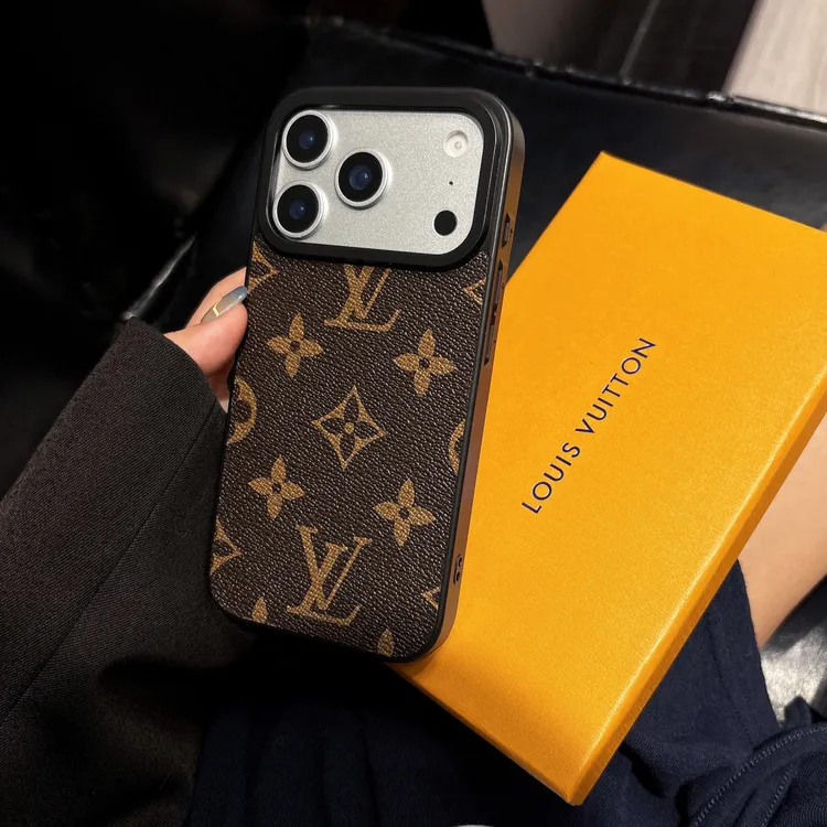 潮牌大孔lv苹果17promax手机壳16老花15新款14男女13适用12高级11