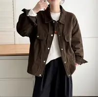 大码秋季女时尚气质短外套韩版秋季衣牛仔宽松潮流外外套918