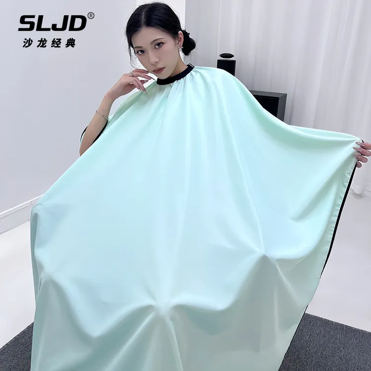 理发围布不沾发专用剪头发围布专业高档美发围裙理发店潮网红定制