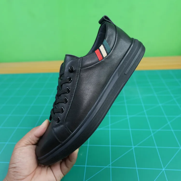 捡漏了（5000双广州真皮男鞋尾货）男士头层牛皮休闲小白鞋板鞋