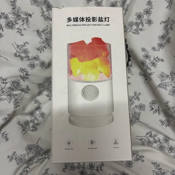多媒体投影盐灯，可投影