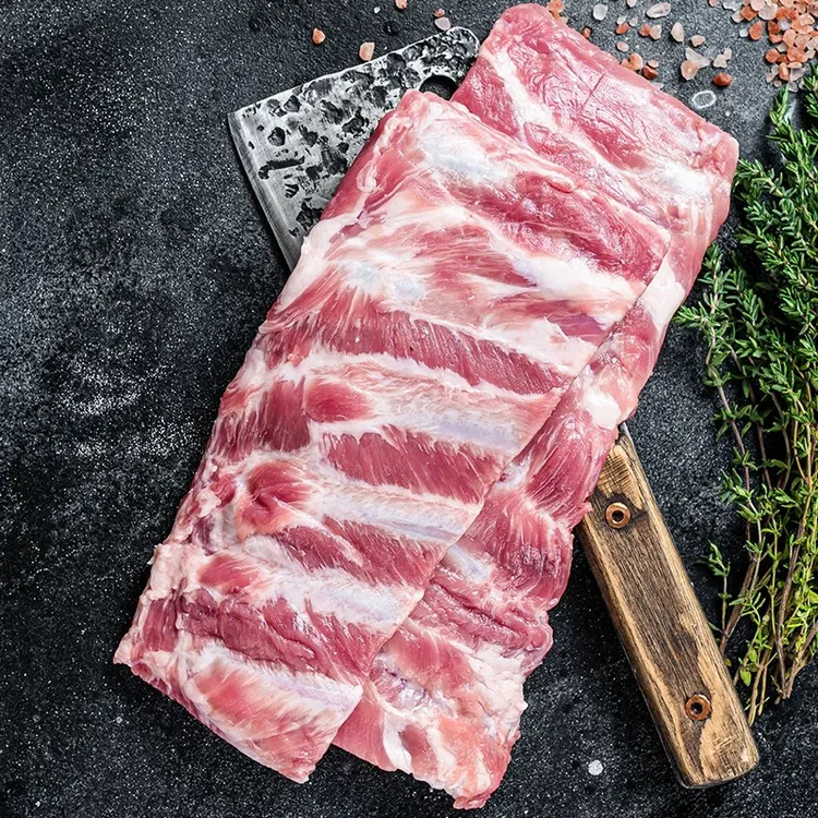 东北农村散养家猪净排骨顺丰包邮