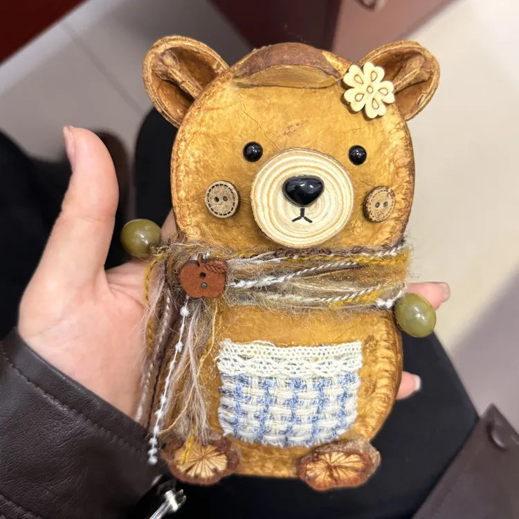 双豆款榼藤子豆荚手工DIY可爱挂件