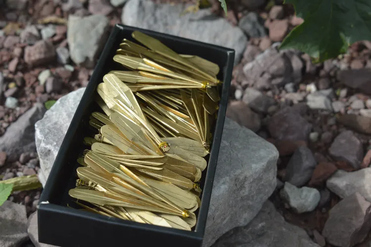 彝族口弦三片仅弦片