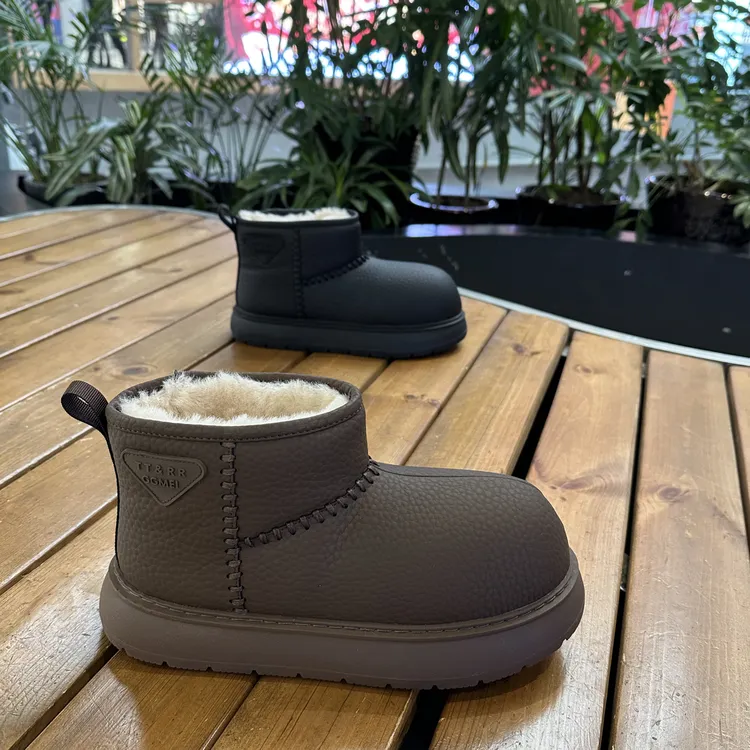 （棉鞋）雪地靴胶粘保暖休闲时尚雪地靴棉靴秋冬男士