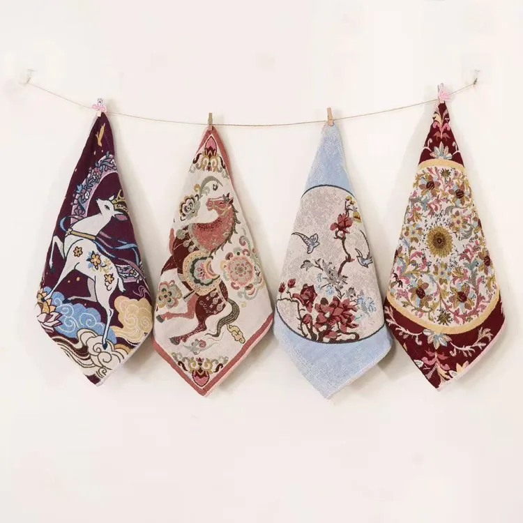 云间绮梦方巾多功能全棉纱布大方巾吸水透气家用