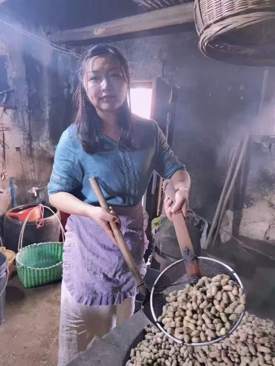 自家红衣小迷你花生水煮咸干/生花生 农家晾晒粤北韶关乳源特产