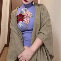LHMknk1活动画报夫人秋款针织毛衣慵懒披肩外套 合集