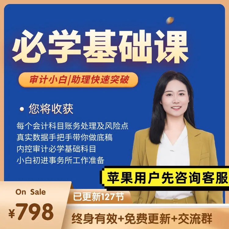 必学基础课（审计助理入门）