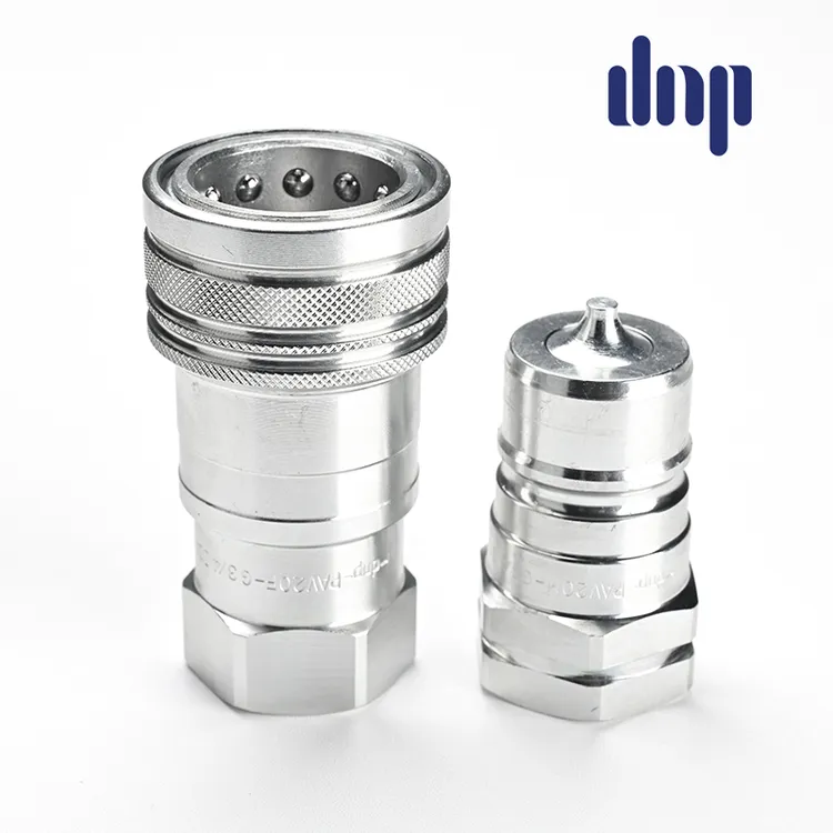 DNP-PAV1进口意大利液压快速接头锥面久保田注塑机自封环卫车勾臂