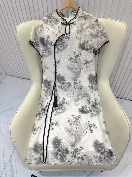 【WL2059连衣裙】萱萱专属2025新款时尚显瘦中长款连衣裙