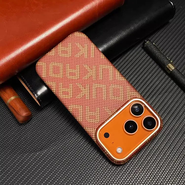 凯夫拉纹1500D适用苹果iPhone17ProMax/16Pro手机壳超薄高端商务