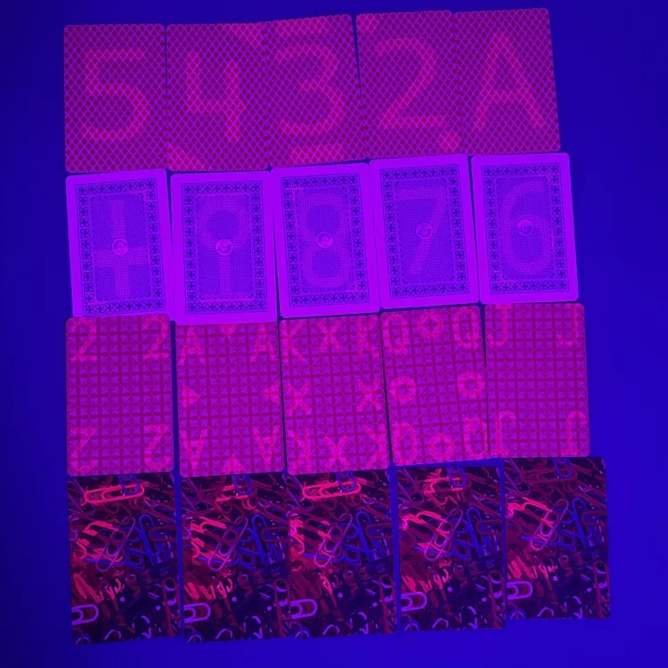 魔术扑克表演背面白光可视数字花色隐形密码高清无感眼镜魔术表演