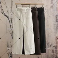 【顺】新中式冬季新款优雅休闲微弹高腰直筒羊毛裤K384