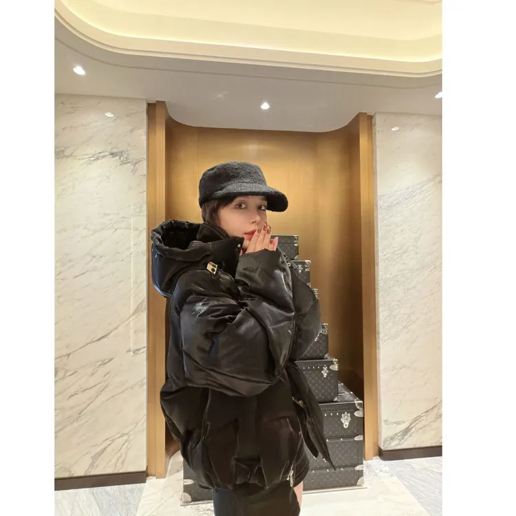 BETTER JOELAY-【云溪竹乌】时尚棉服保暖百搭休闲通勤风Z5411