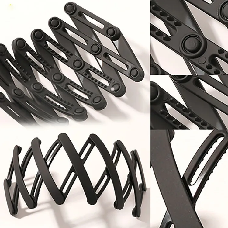 带齿头箍防滑夏天发箍伸缩随身带发箍折叠网红隐形